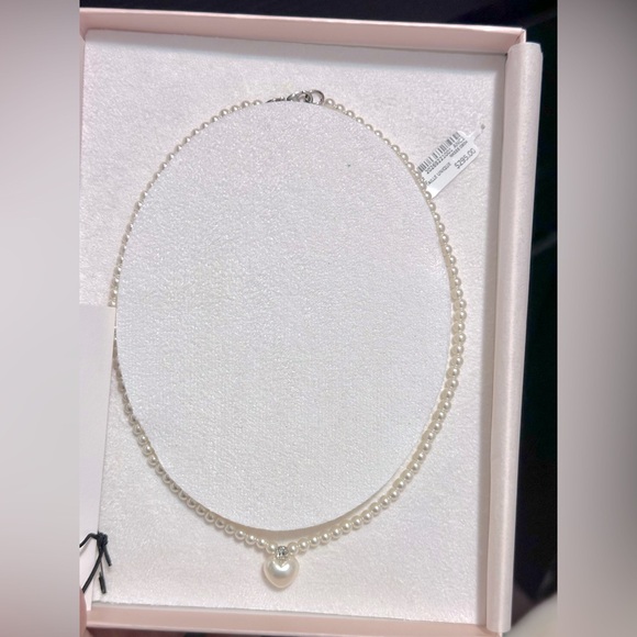 Simone Rocha Pearl heart Earrings and Necklace Set - Picture 3 of 5